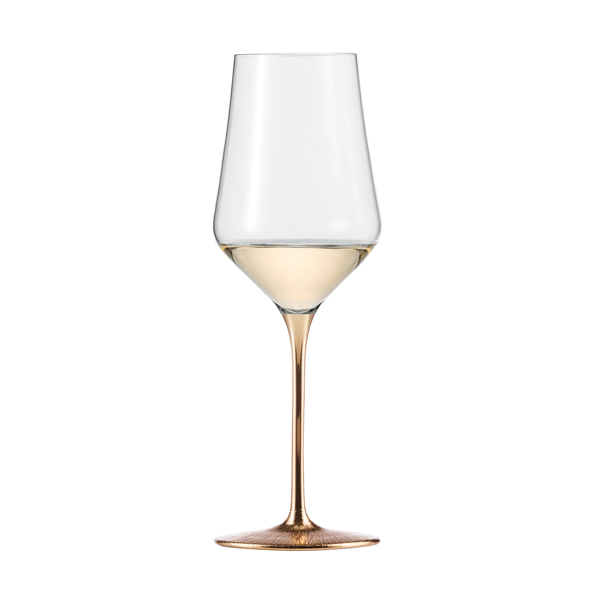 White wine glasses gold RAVI GOLD