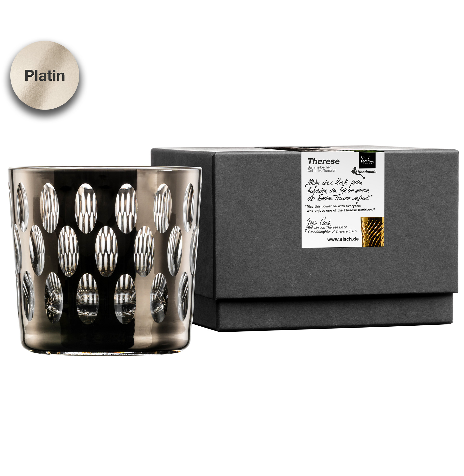 Becher Platinum Olive THERESE | EISCH