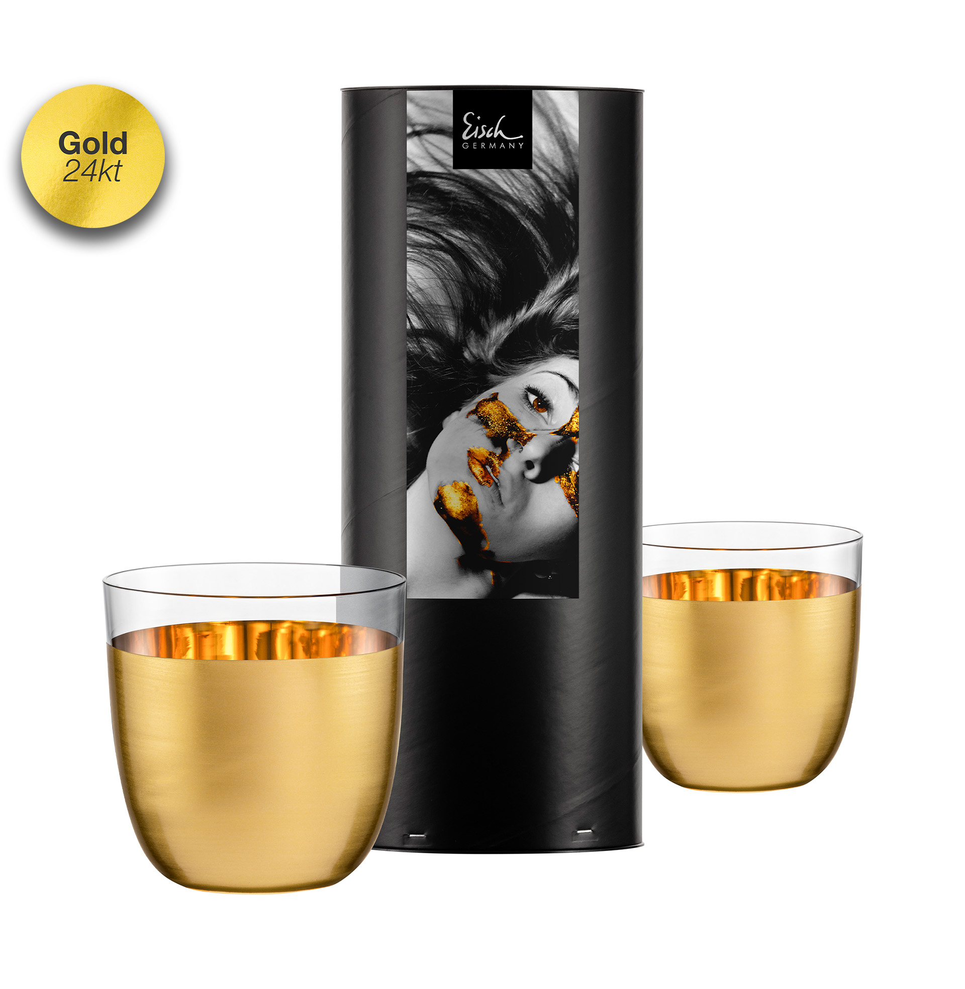 2er Set Becher gold COSMO