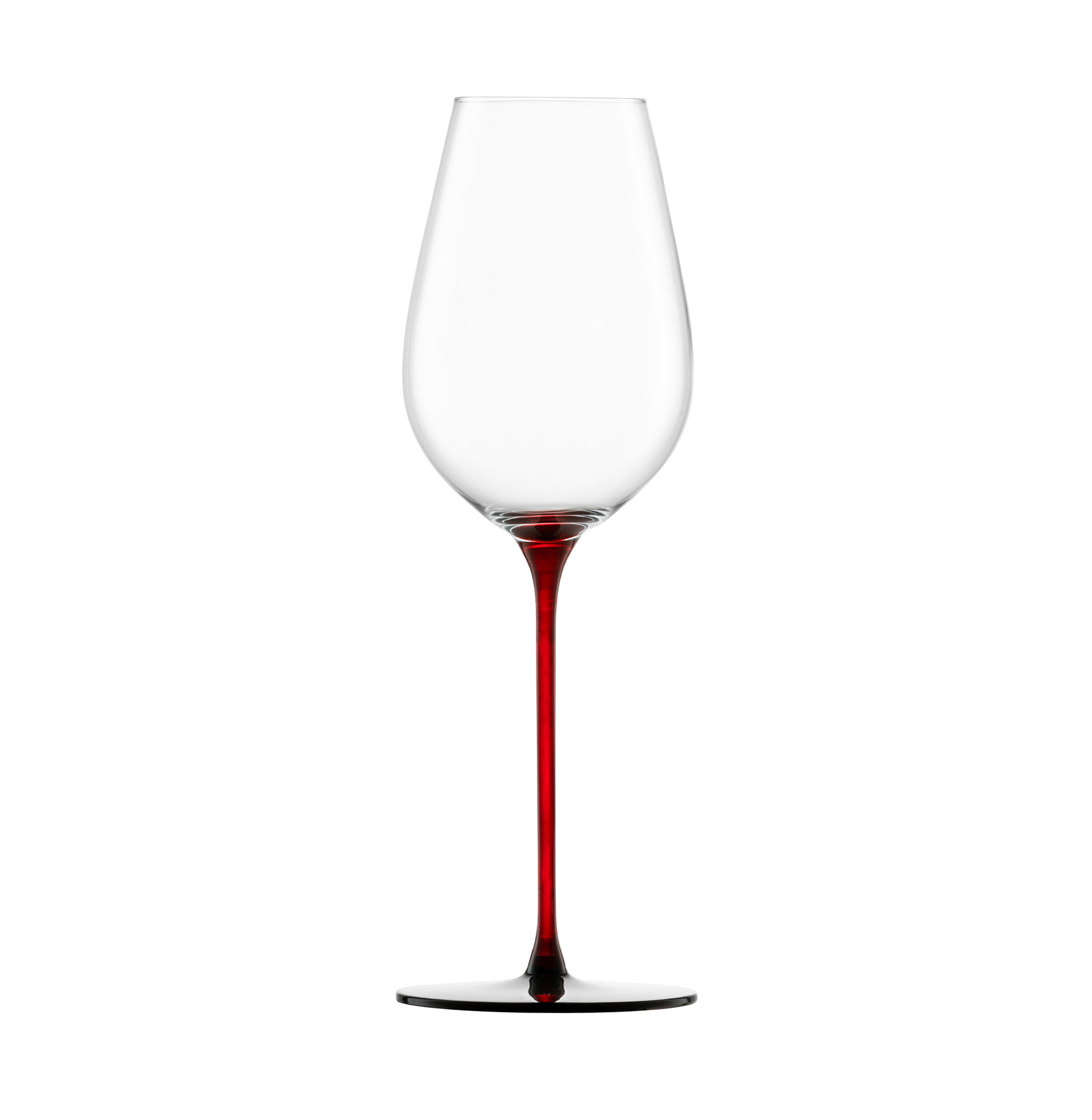 Allround Weingläser erfrischend & leicht rot/schwarz RED SENSISPLUS