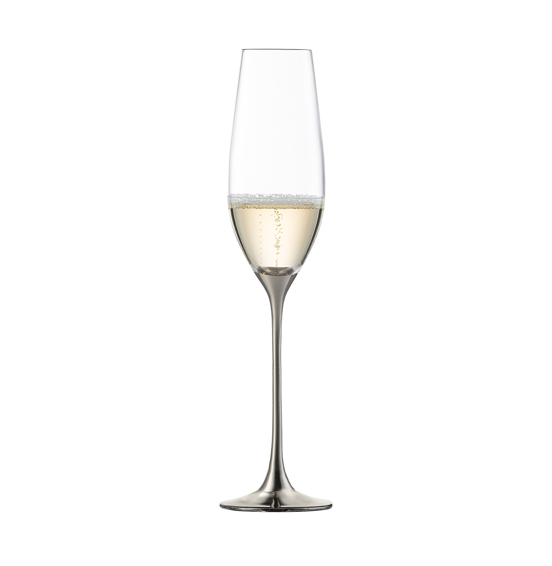 Champagnergläser platin CHAMPAGNER EXKLUSIV