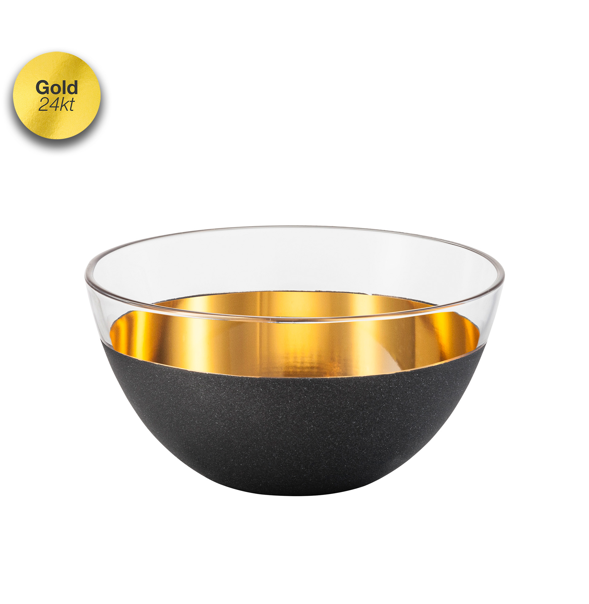 Bowl black/gold Ø 140 mm COSMO