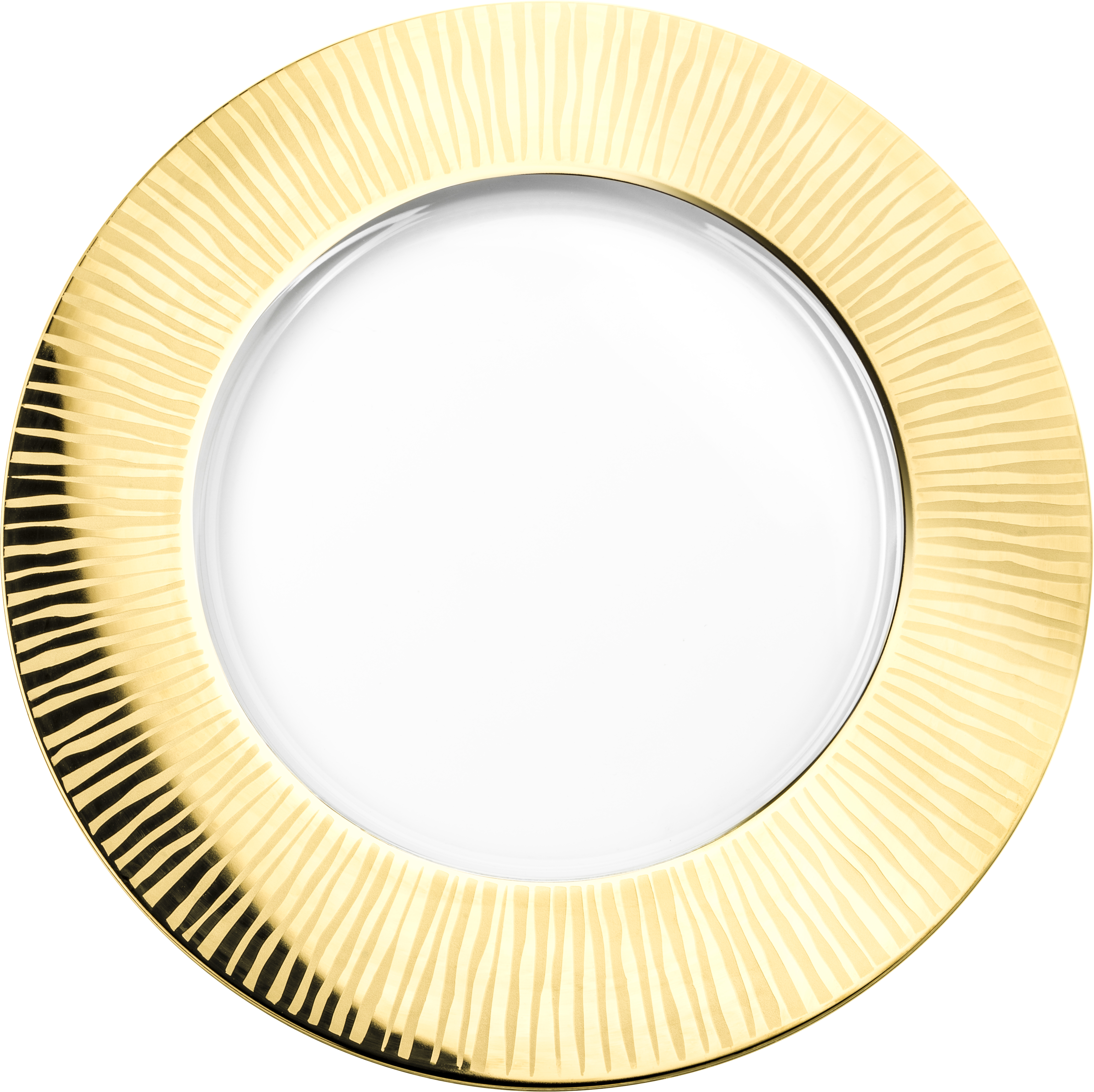 Plate gold Ø 320 mm ELIOR