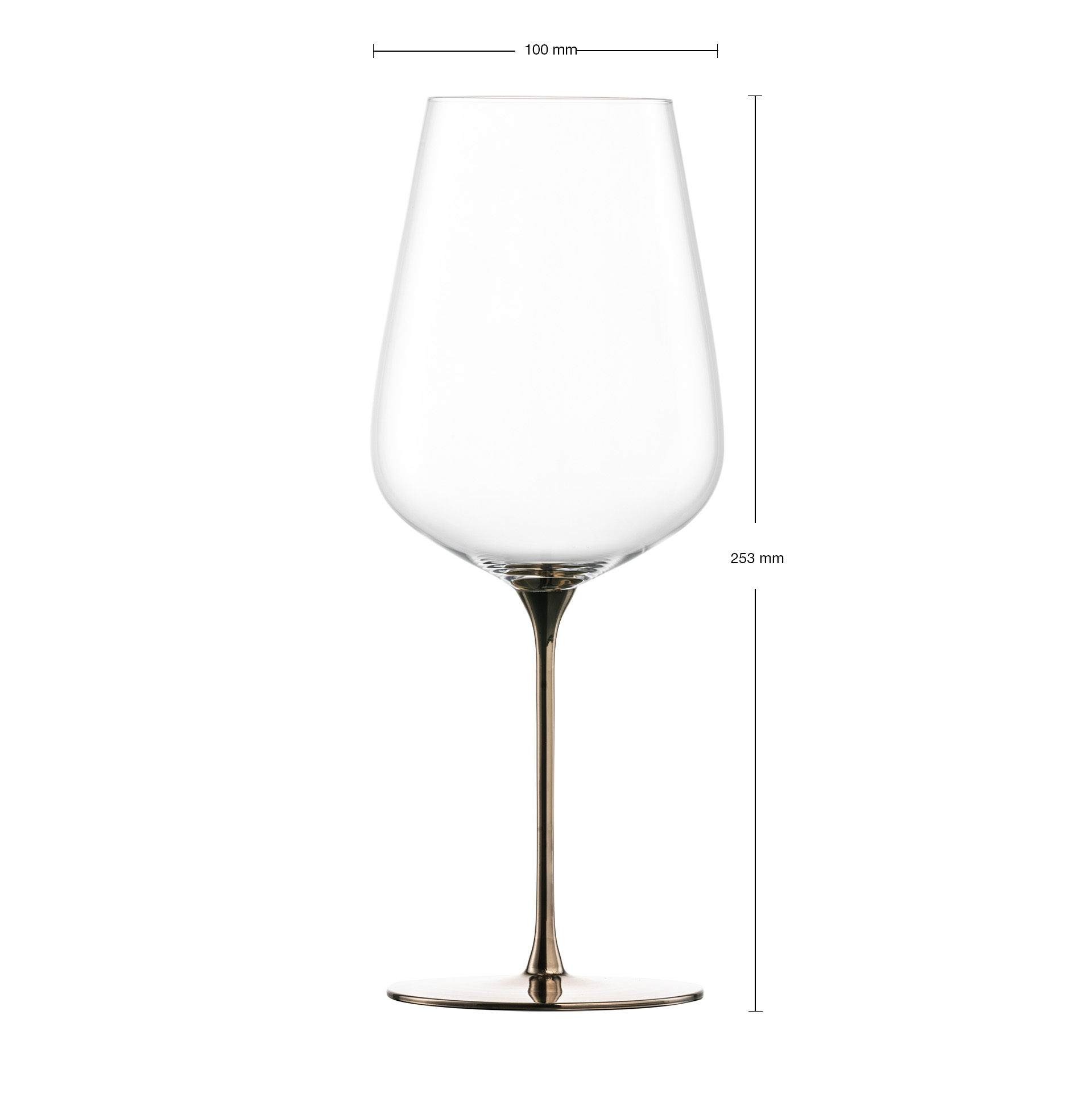 Allround wine glasses powerful & rich platinum ESSENCA SENSISPLUS PLATINUM EDITION
