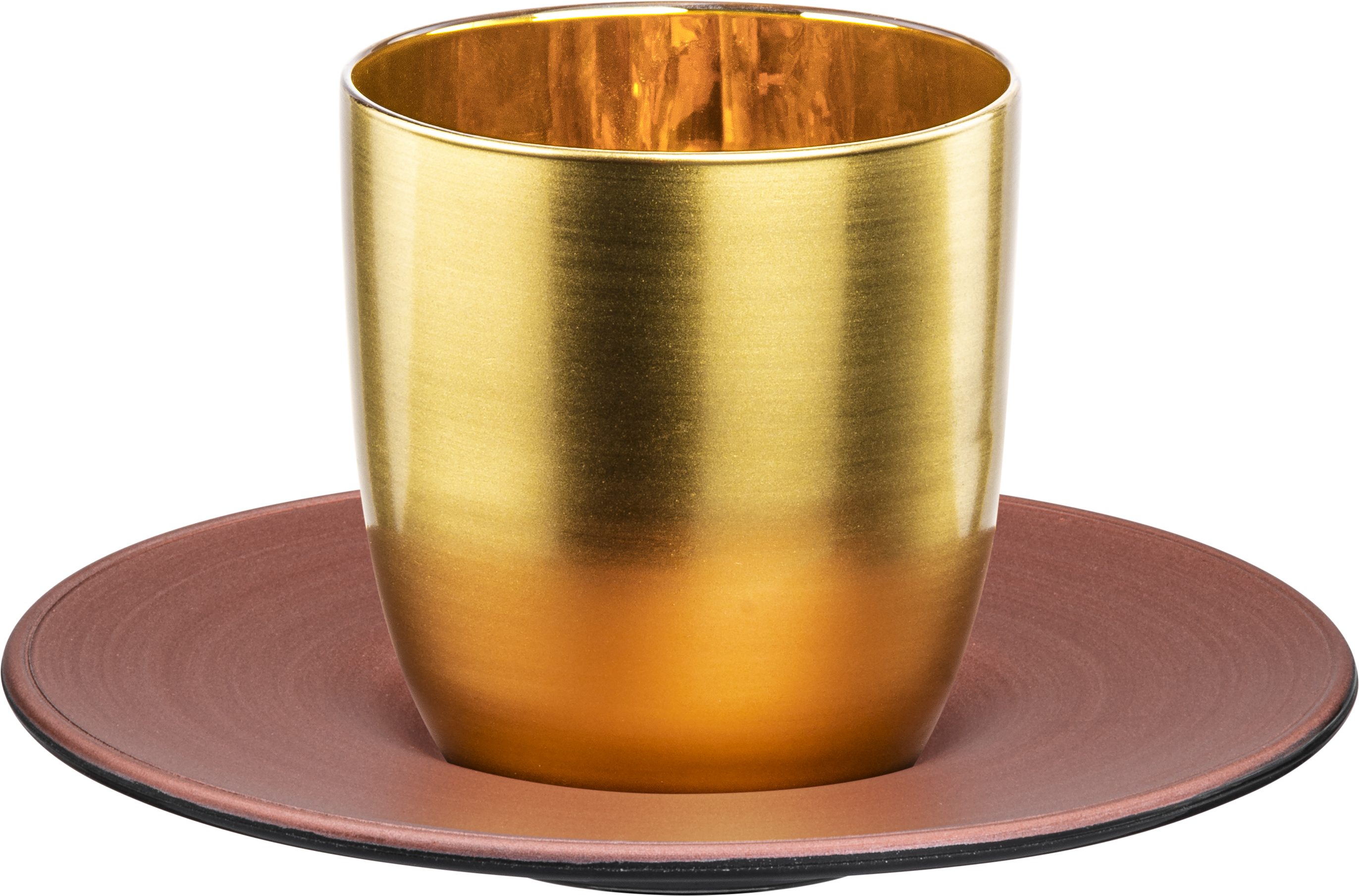 Espresso-Set gold/kupfer COSMO COLLECT