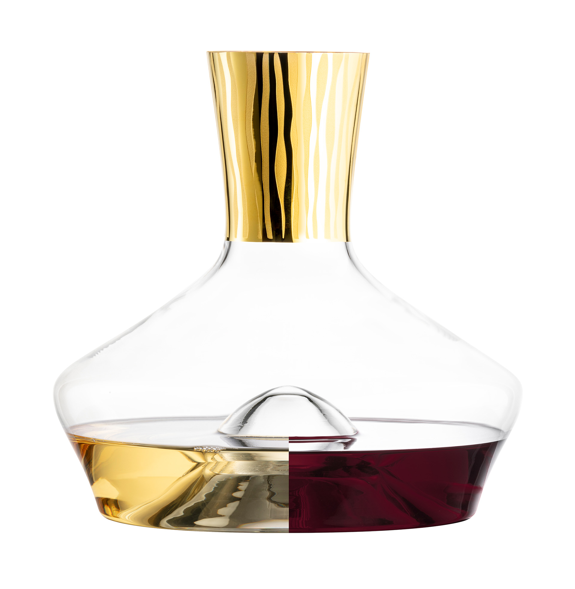 Dekantierkaraffe gold No Drop Effekt 1,5l ELIOR