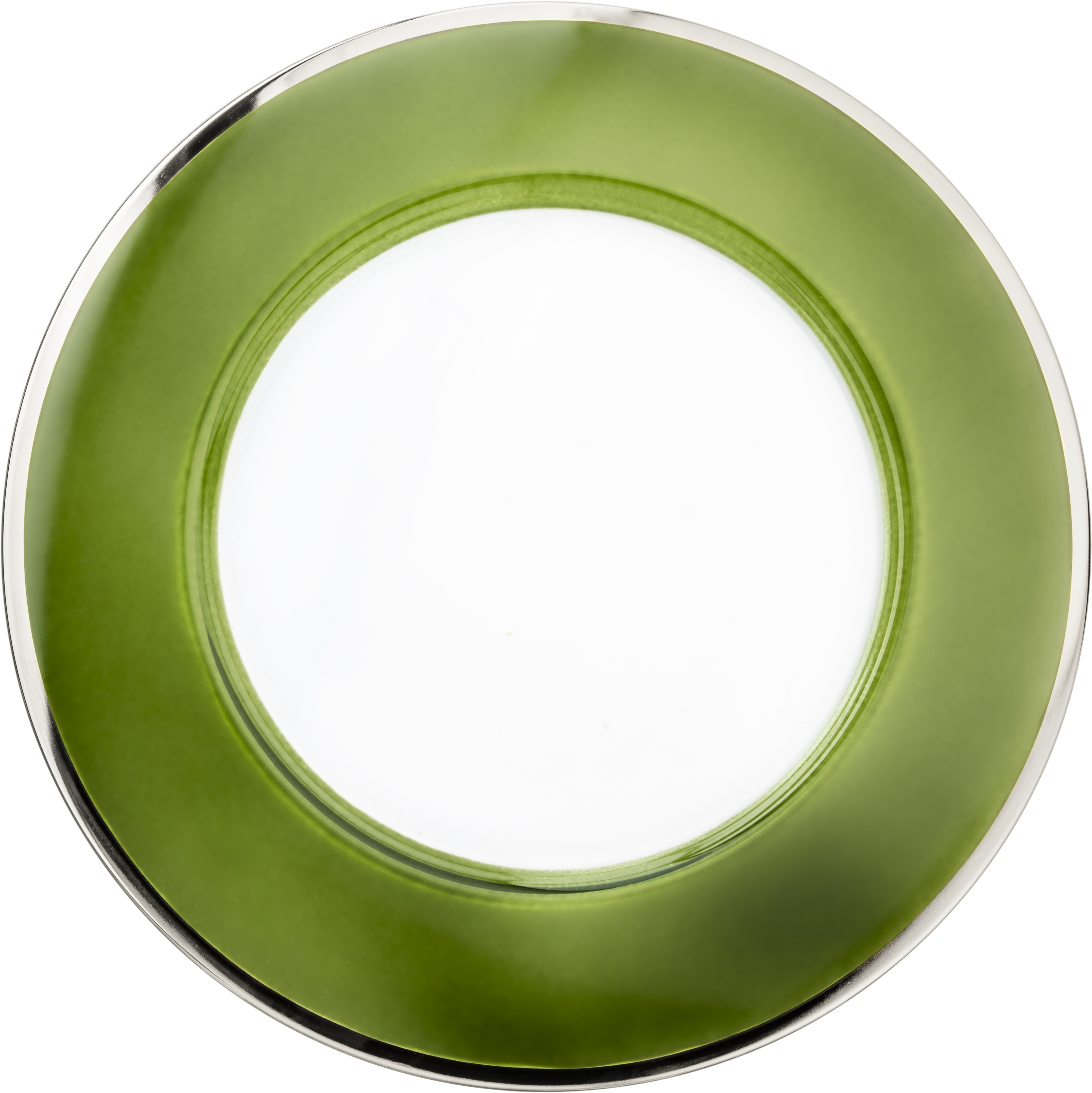 Teller grün/platin Ø 320 mm LIV