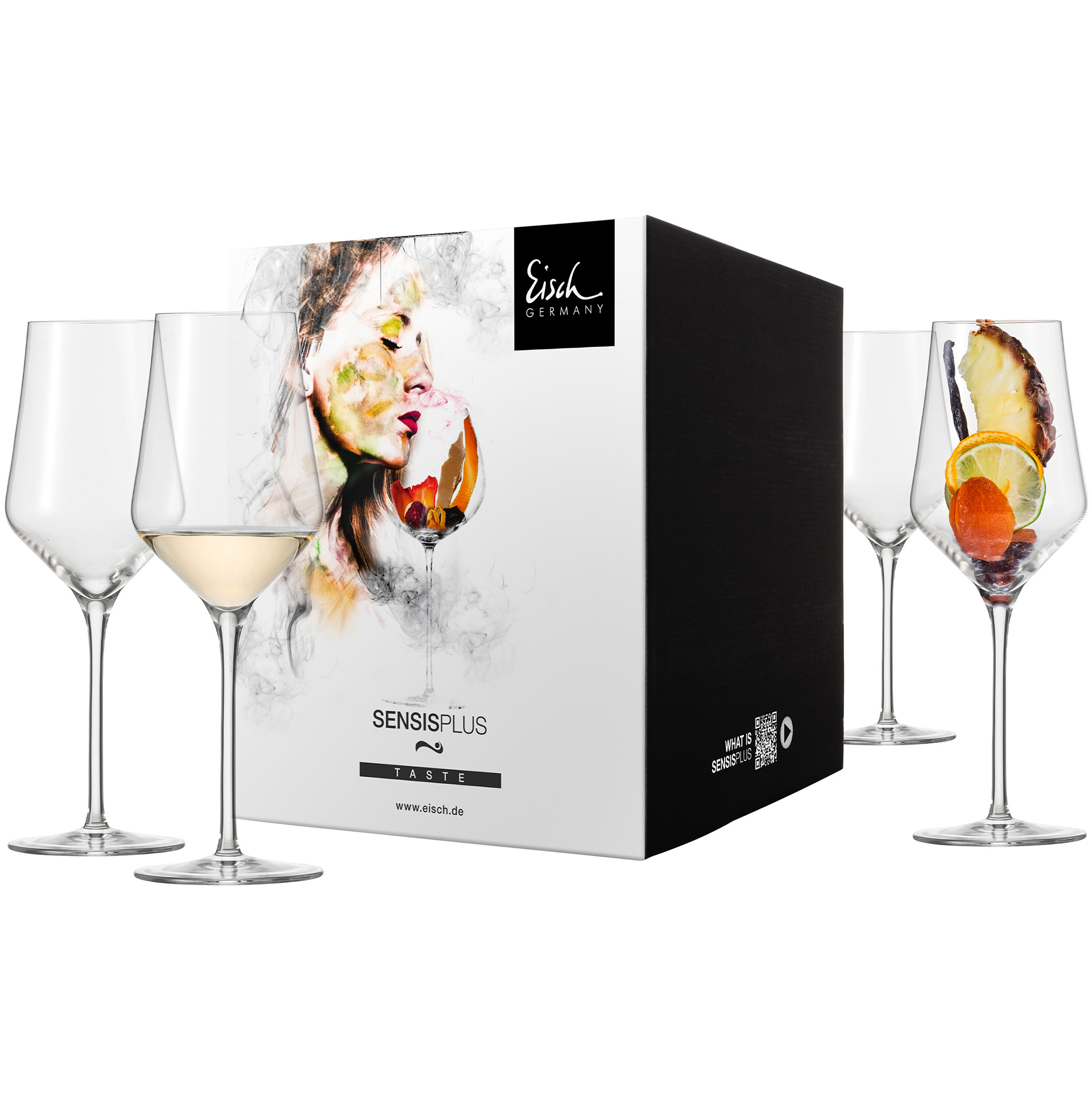 Set of 4 white wine glasses SKY SENSISPLUS