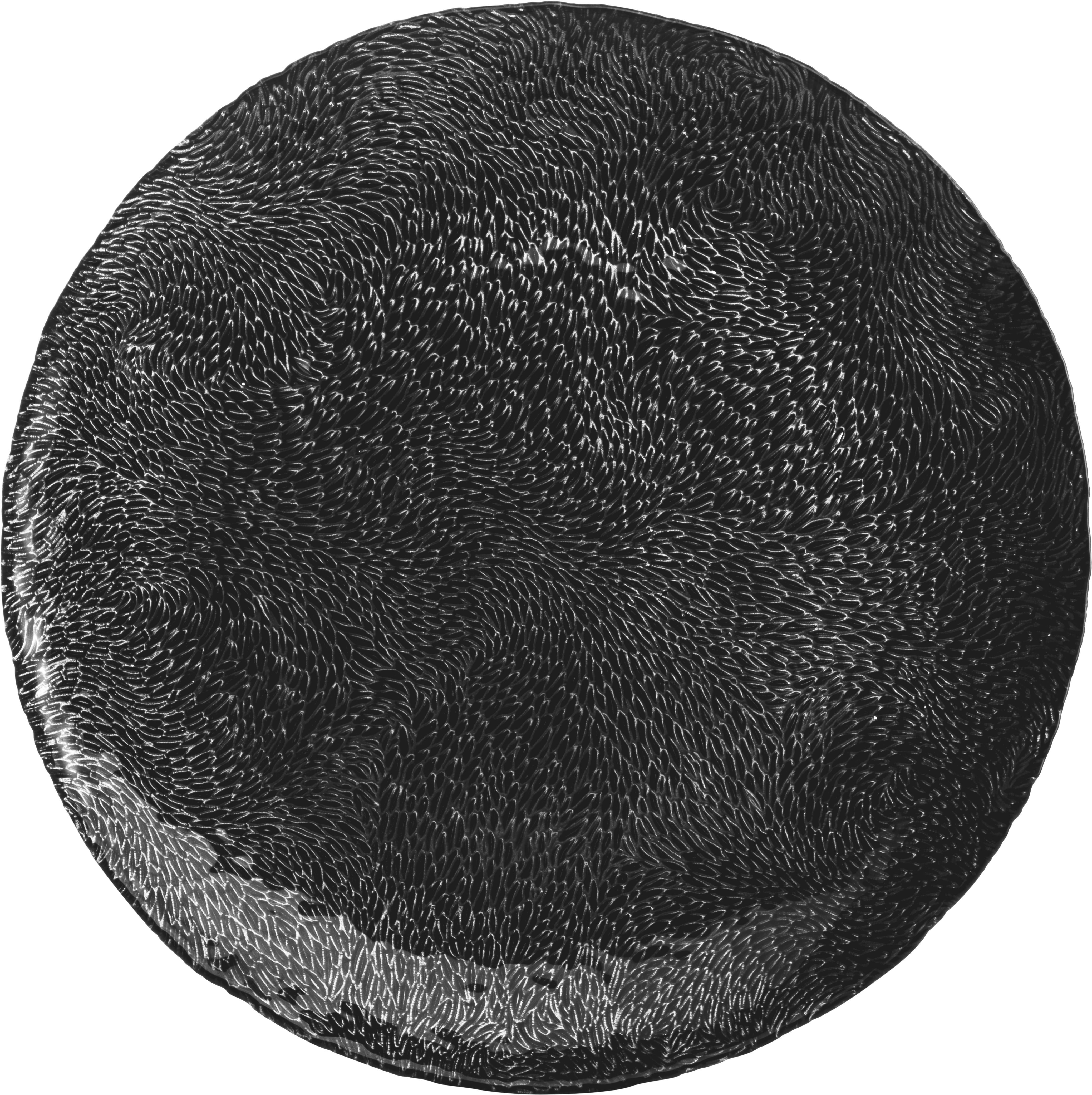 Plate black Ø 320 mm SEN