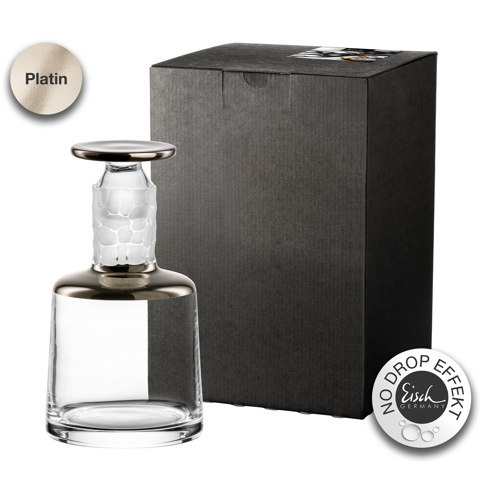 Whisky carafe platin No Drop Effect 0,75l HAMILTON