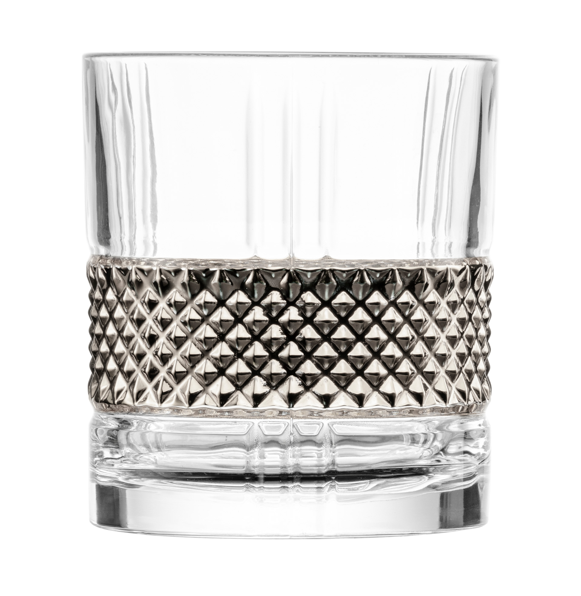 Whisky Tumbler platin in Geschenkröhre 2er Set GLEN I EISCH