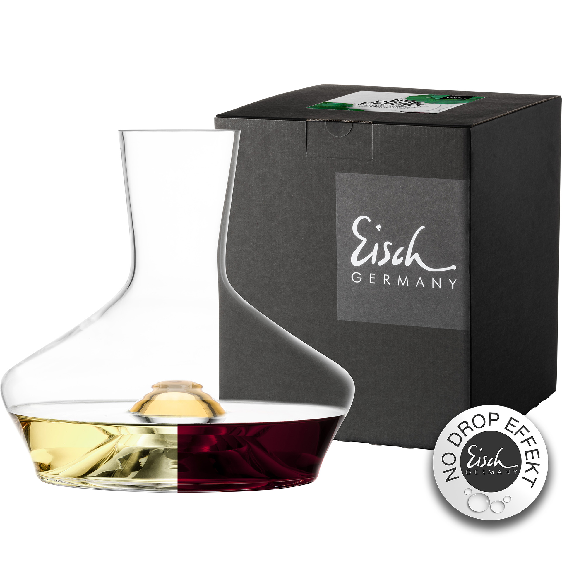 Decanter gold No Drop Effect 1,5l SKY