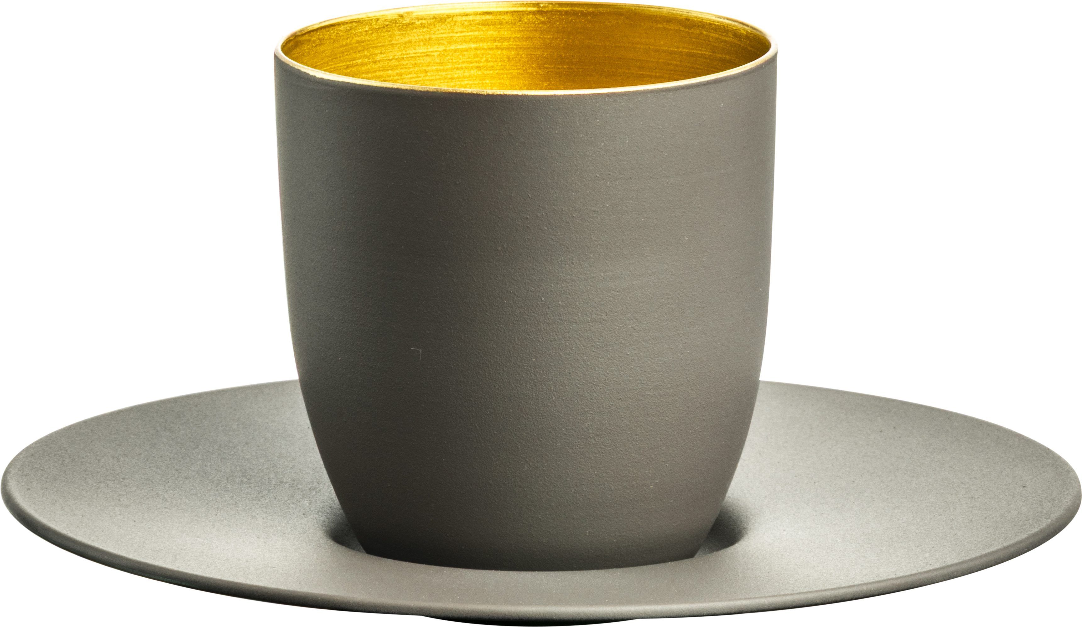 Espresso set mocca/gold COSMO COLLECT