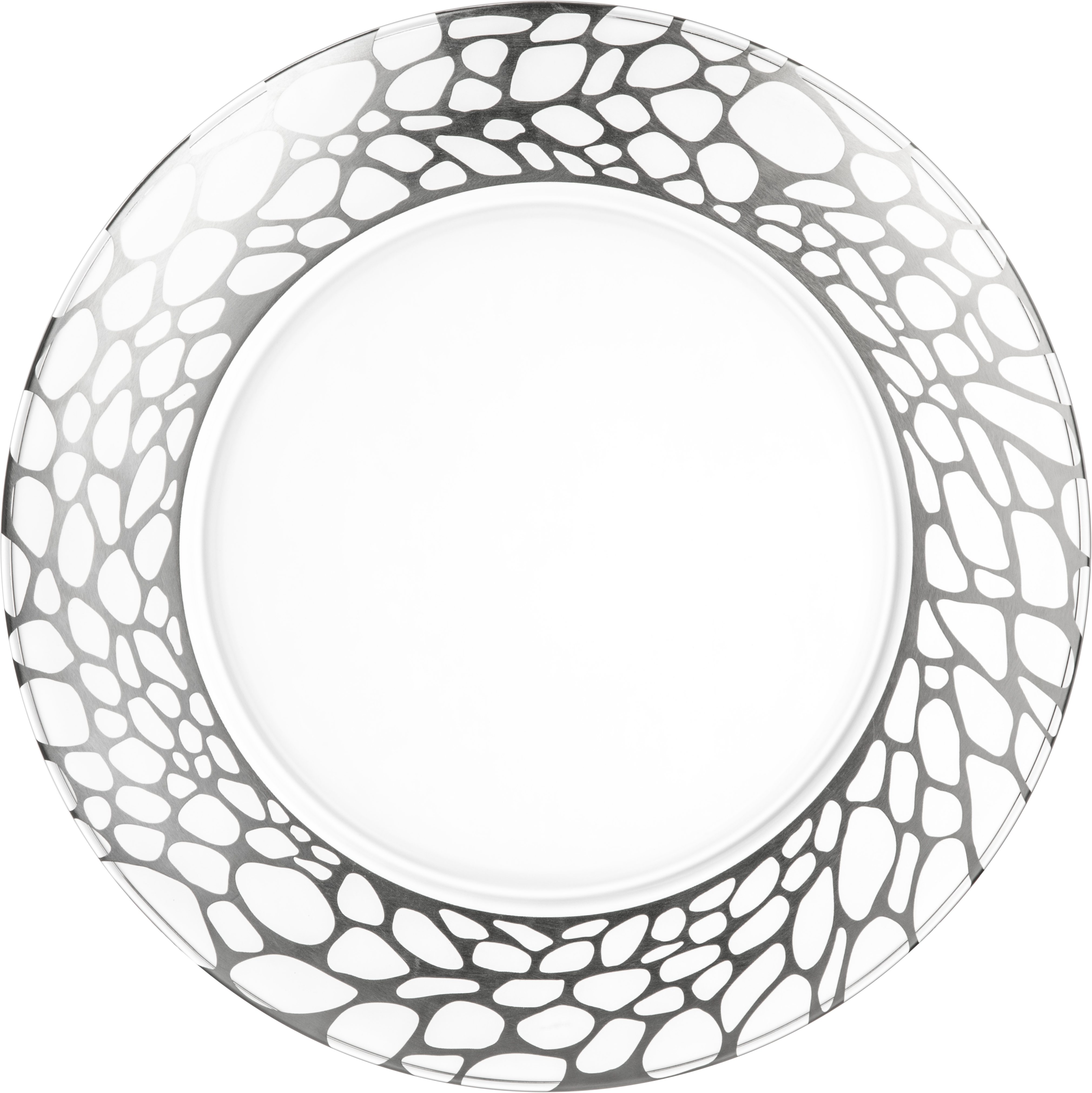 Plate silver Ø 320 mm NET