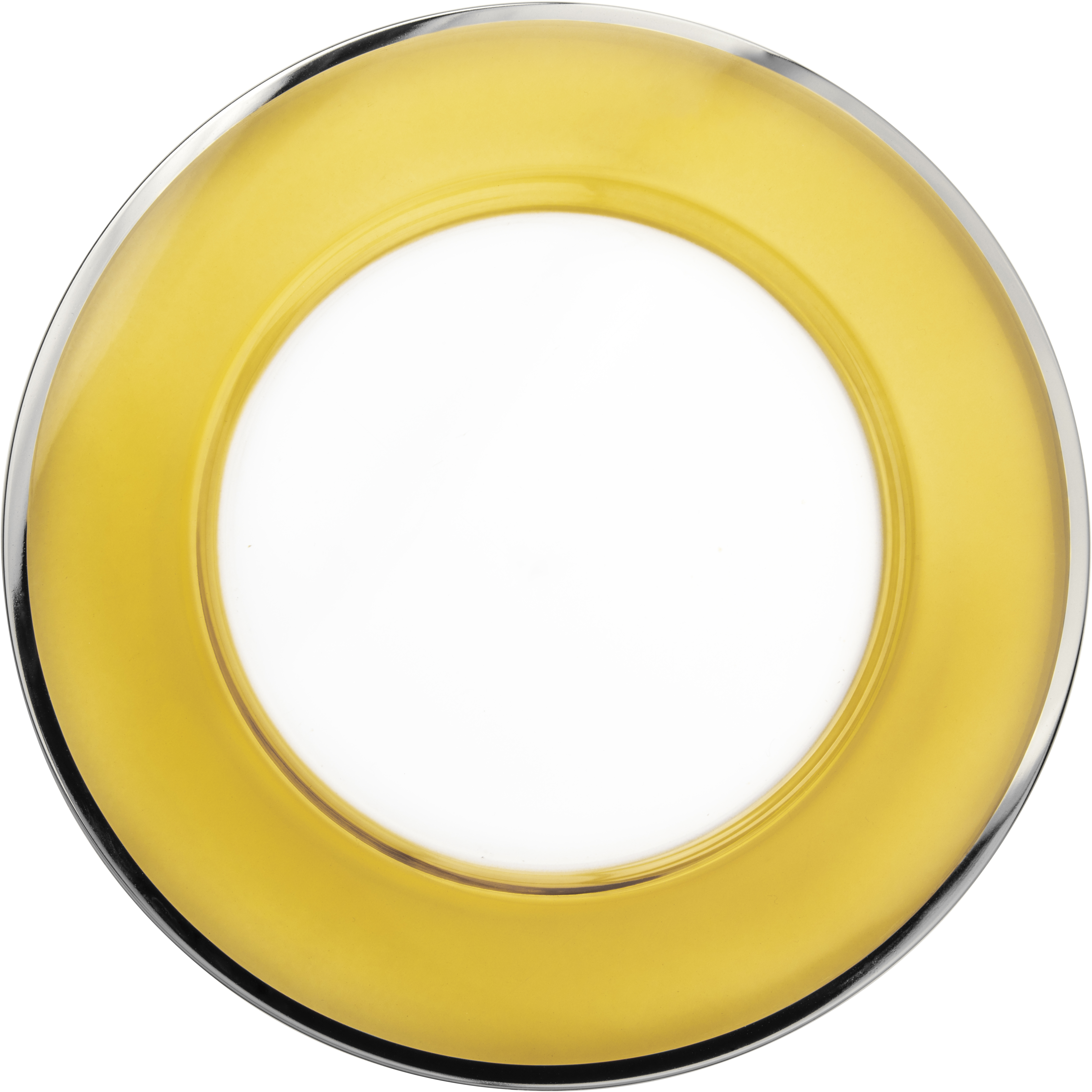 Plate amber/platinum Ø 320 mm LIV